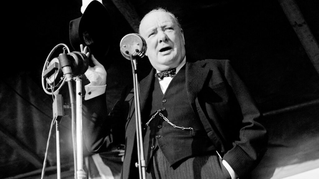 Image for “We Shall Fight on the Beaches”: Churchill Inspires a Nation